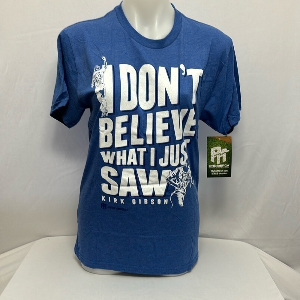 Pro Merch Kirk Gibson Tee, size S